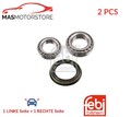 RADLAGERSATZ RADLAGER SATZ PAAR VORNE FEBI BILSTEIN 173670 2PCS A NEU