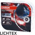 OSRAM H11  Night Breaker LASER Next Generation 150% mehr Helligkeit  DUO BOX