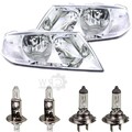 Scheinwerfer Set für Skoda OCTAVIA (1Z) Bj. 02/04-12/08 H7/H1 mit Motor 56749530