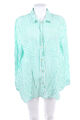 H&M Bluse Streifen Baumwolle XXXXL grün weiß