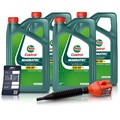 4x 5 L LITER CASTROL MAGNATEC STOP-START 5W-30 A5 MOTOR-ÖL MOTOREN-ÖL 50043775