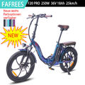 FAFREES F20 PRO e-Bike Klapprad Elektrofahrrad 20‘’ Akku 18ah Pedelec E-Citybike