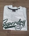 Superdry Herren Gestreiftes Terrain T-Shirt Mit Logo Größe M