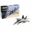 Revell Flugzeug-Modellbausatz F/A-18F Super Hornet, 97 Teile, 1:72, 03834