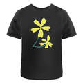 'Wildgelbe Blumen.' Herren/Damen Baumwolle T-Shirts (TA039081)