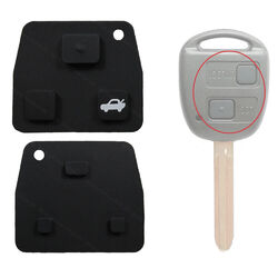 1 Stück Autoschlüssel Tastenfeld Tastengummi für Gehäuse NEU passend für Toyota