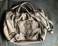 Liebeskind Berlin Shopper Beuteltasche Leder neuwertig ,taupe