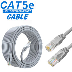 CAT5e Netzwerkkabel Patchkabel SF/UTP LAN DSL Ethernet RJ45 1m bis 30m