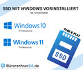 SSD mit Windows vorinstalliert -  NEUWARE