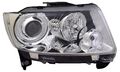 Scheinwerfer rechts für Jeep Compass MK49 Grand Cherokee WK2 Chrom LWR Motor H9