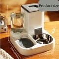 Katzen Futterstation Hunde Wasser- und Futterspender Futterautomat Wasserspender