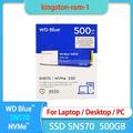 WD BLUE SN570 SSD 500GB M.2 (2280) NVMe interne Festplatte für Laptop / Desktop