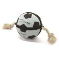 Action Ball ø 12,5 cm Hundespielzeug - Hunde Fußball mit Baumwollseil  -  515202