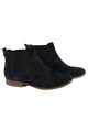 Gabor Damen Stiefelette Chelsea Boots Schwarz Wildleder Gr.38
