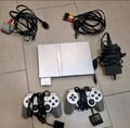 Playstation 2 ps2 slim Silber ohne Spiele cfw fähig Inkl. 2 Controller