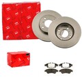 TRW BREMSSCHEIBEN 246mm + BELÄGE VORNE passend für LIANA ER Limo + Kombi
