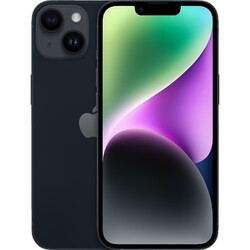 APPLE iPhone 14 128 GB Mitternacht Dual SIM   NEU OVP  MIT RECHNUNG!