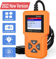 DN601 Obd2 Diagnosegerät Auslesegerät Auto Scanner Für Alle Fahrzeuge&Deutsch 
