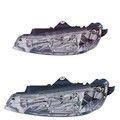 2X ALKAR HALOGEN SCHEINWERFER SATZ LINKS+RECHTS passend für PEUGEOT 406