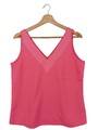 COMMA Trägertop Damen Top Gr. DE 36 pink Casual-Look