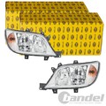 2x HELLA HALOGEN SCHEINWERFER SATZ passend für MERCEDES-BENZ SPRINTER