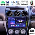6+128GB Für Mazda 6 GG GY 2002-2008 8 Core Android 14 CarPlay Autoradio GPS DAB+