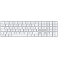 Apple Magic Keyboard mit Touch ID und Ziffernblock – Silber/Weiß - DEUTSCH