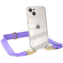 EAZY CASE für Apple iPhone 13 mit verstellbarem breitband und Silikon Handyhülle