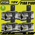8,0Ah Original Akku für RYOBI 18V One Plus Lithium RB18L50 P108 P109 Batterie DE