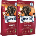 2 x 12,5 kg Happy Dog Supreme Sensible Africa (Afrika) Trockenfutter Hundefutter