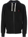 RALPH LAUREN Herren Hoodie Kapuzen Jacke mit Zipper schwarz & navy