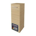 Fackelmann B.STYLE Midischrank rechts 30 cm Badschrank in Braun Made in Germany