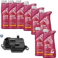 8 L MANNOL Hydrauliköl ATF AG55 VAICO Getriebeölfilter für VW Crafter Kasten