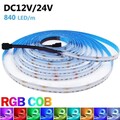 1m 2m 5m Lichtschlauch Farbwechsel LED COB Band Streifen RGB Stripe Licht Leiste