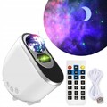 Bluetooth LED Polarlicht Projektor Nachtlicht Galaxy Lampe Musik Lautsprecher DE