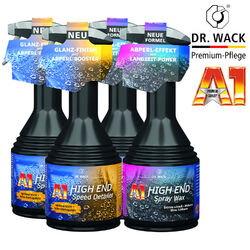 2x Dr. Wack High End Speed Detailer 500 ml und 2x High End Spray Wax 500 ml