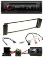 Kenwood Lenkrad CD USB Bluetooth DAB Autoradio für Audi A3 A6 2000-2004