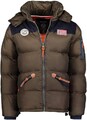 Geographical Norway Celian Herren Winterjacke Parka Kapuze Neu & OVP Kaki - XL