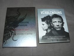 Stieg Larsson - Millennium Trilogie im Director's Cut auf DVDs & Remake auf BR