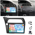 4G+64GB DAB+ Carplay Autoradio Für Honda Civic VIII 2006-2011 Android 13 GPS Nav