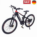 27.5 Zoll MTB E-Bike 350W Elektrofahrrad 48V 10.4AH Shimano 7 Gänge Hydraulic DE