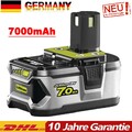 18V 7.0Ah Original Akku für RYOBI One+ Plus Lithium RB18L50 P108 P104 Batterie