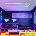LED Deckenleuchte RGB Dimmbar Panel Farbwechsel Deckenlampe indirektes Licht 24W