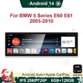 8G+128GB CarPlay für BMW E60 E61 E90 E91 CCC Android Autoradio GPS USB WIFI DAB+