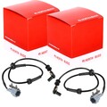 2X HERTH+BUSS ABS-SENSOR RADDREHZAHL VORNE passend für NISSAN NAVARA PATHFINDER