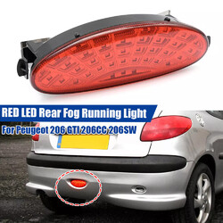 Stoßstange Rücklicht Reflektor Bremsleuchte Heckleuchte für Peugeot 206 98-2006