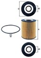 Ölfilter MAHLE OX 146D Filtereinsatz für ERF VAN NEOPLAN MAN STAR TGA LION 2000