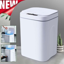 Automatik Mülleimer Abfalleimer mit sensor Smart Sensor Küche viereckig 16L