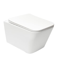 Wand WC Hänge WC spülrandlos SoftClose WC-Sitz TakeOff weiß schwarz matt