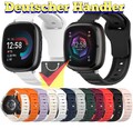 Silikon Armband für Fitbit Versa 3 / 4 / Sense / Sense 2 strap sport smart Uhr